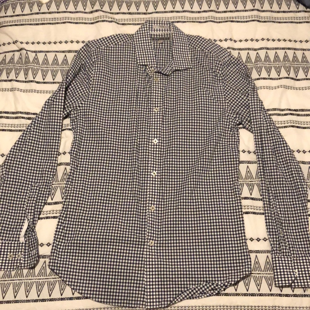 Men’s Express Fitted Button Up